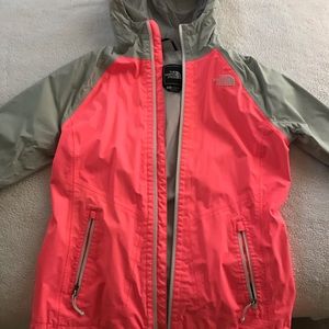 North face raincoat